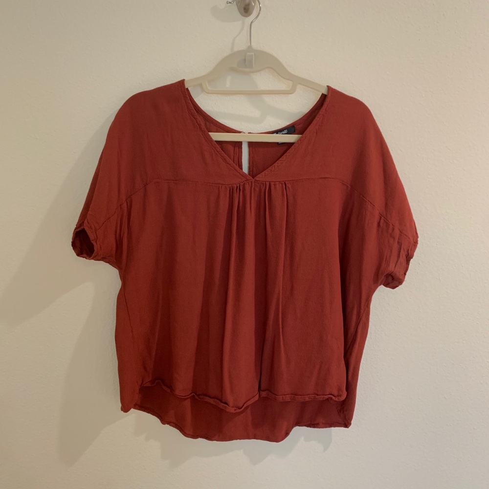 Madewell rust top